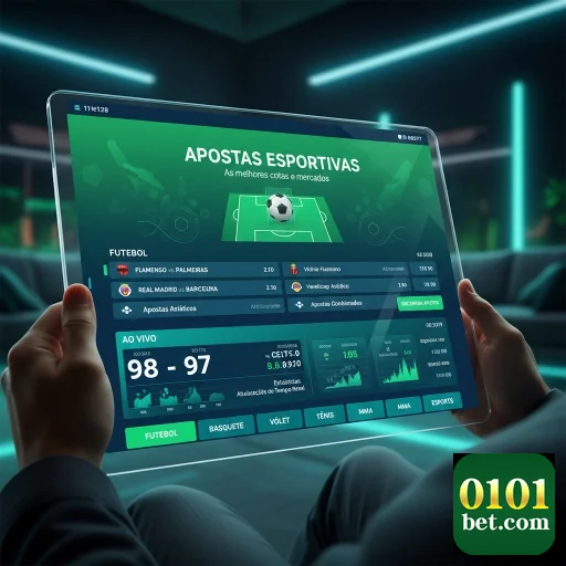 A plataforma 0101bet mostra opções de apostas em slots.