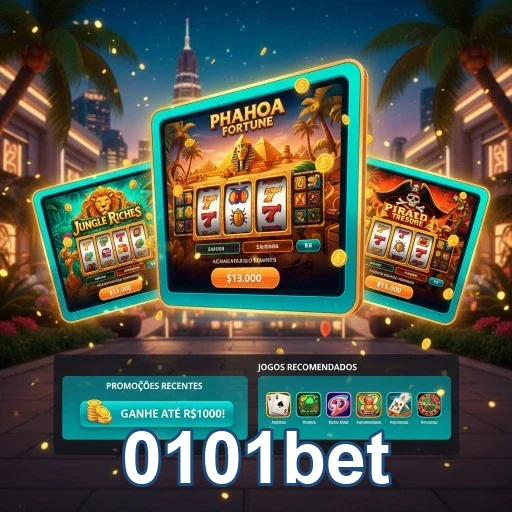 Jogos de slots e recompensas VIP oferecidos pela 0101bet