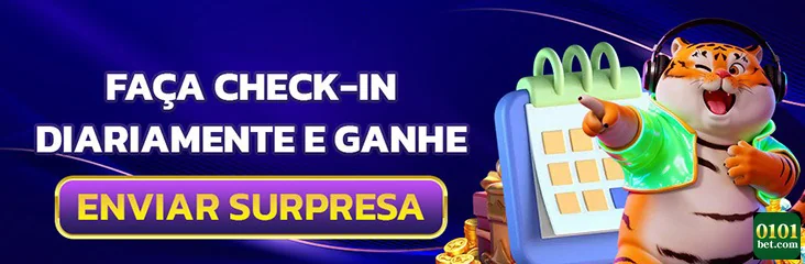 Recompensas VIP disponíveis no 0101bet com check-in diário.