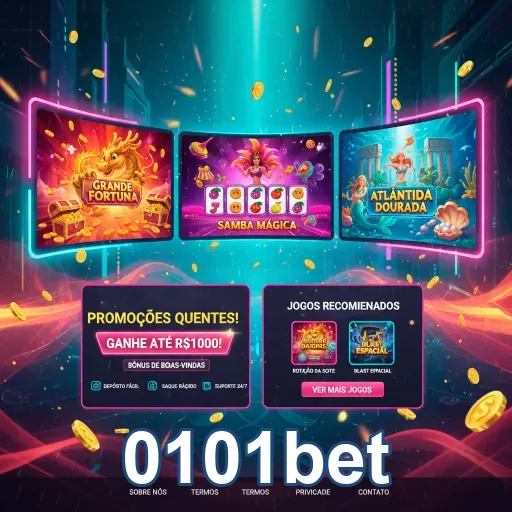 Promoções e bônus no cassino online 0101bet