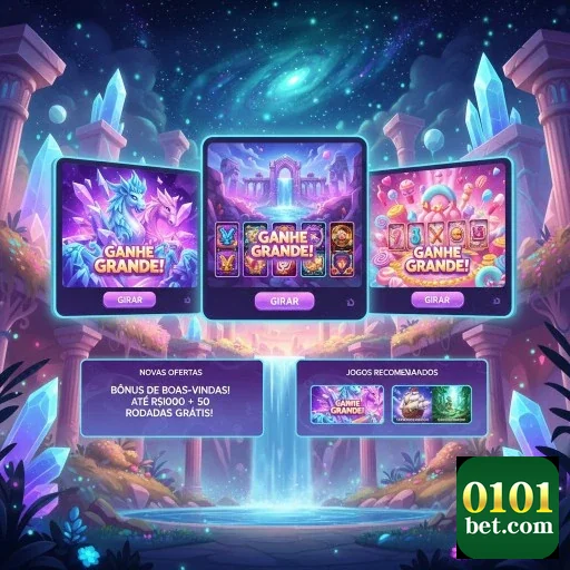 Tela de jogos VIP da 0101bet com promoções visíveis.
